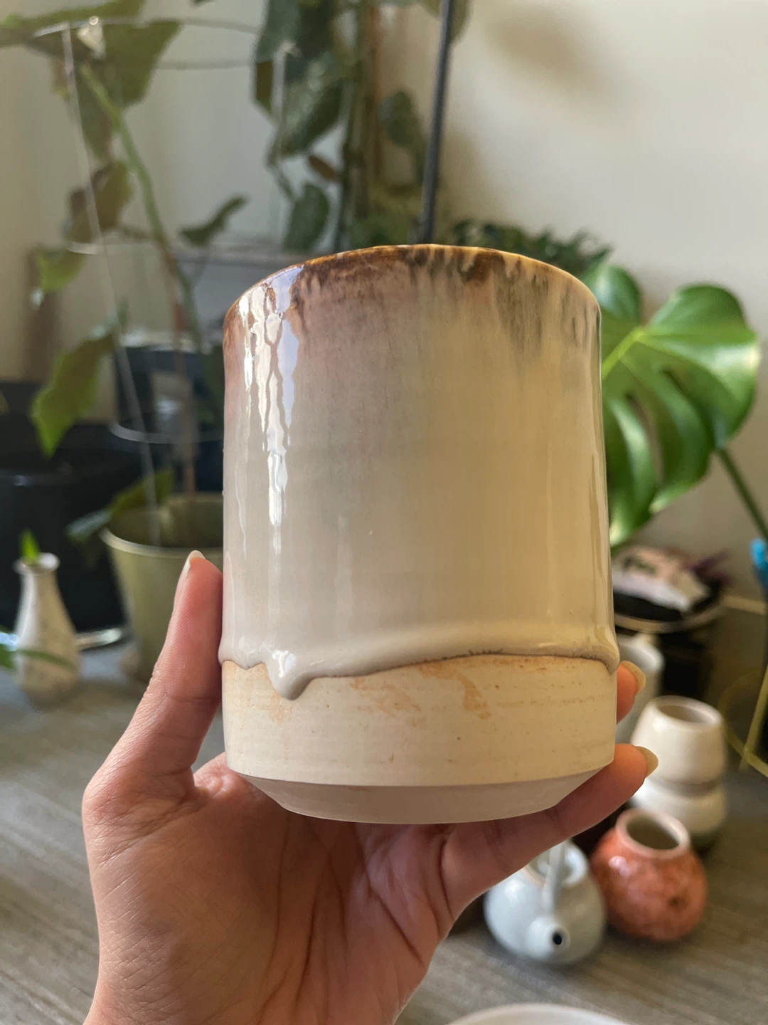 Handmade Big Ceramic Mug - photo 2