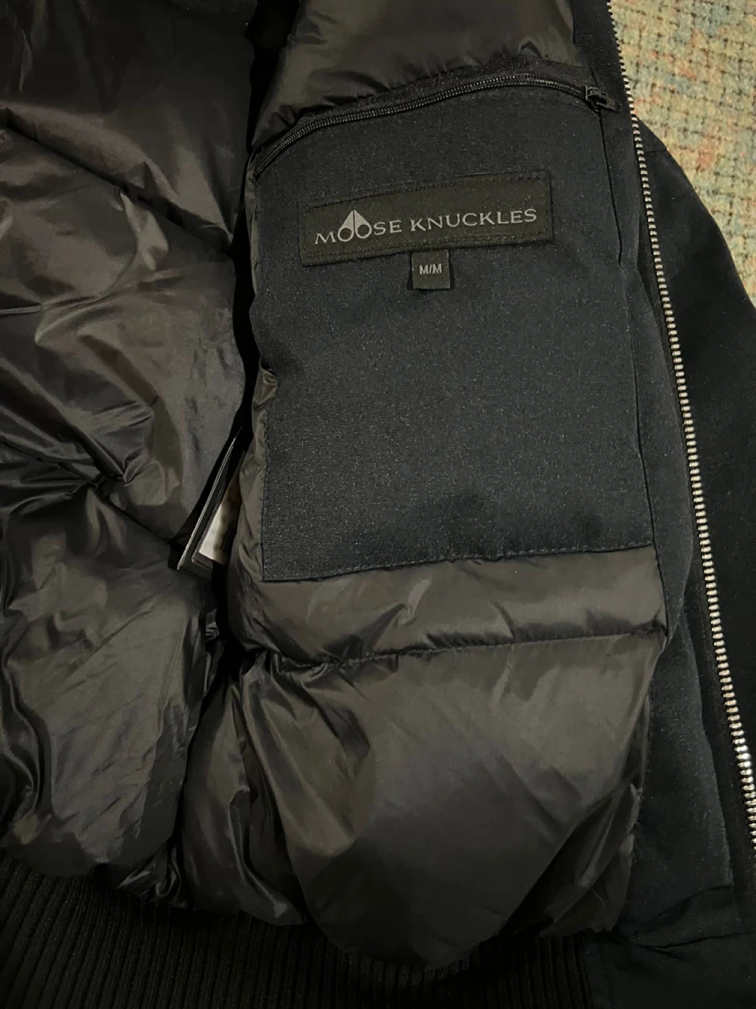 Moose Knuckles Bomber Jacket - Size M/M - photo 2