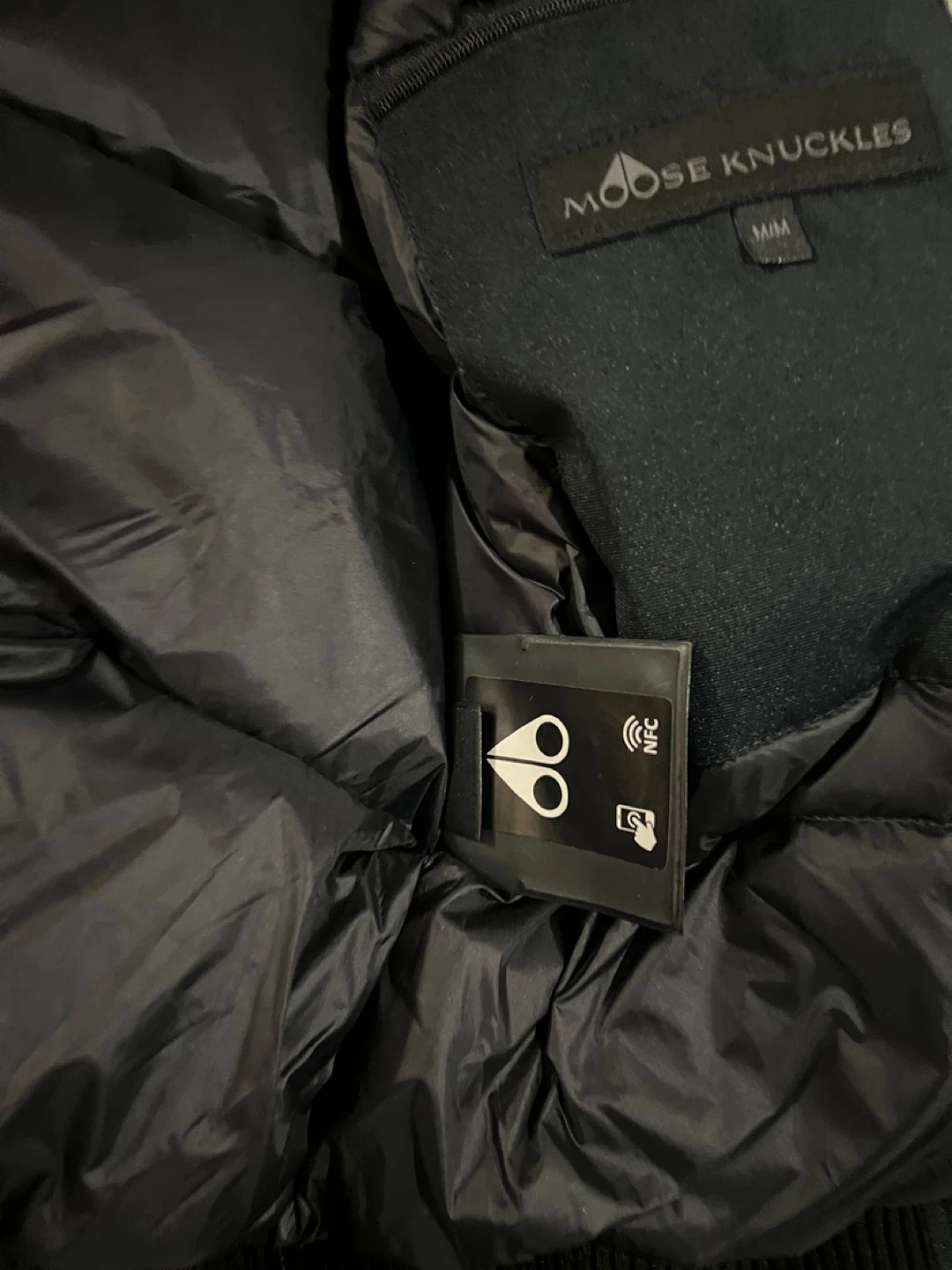 Moose Knuckles Bomber Jacket - Size M/M - photo 3