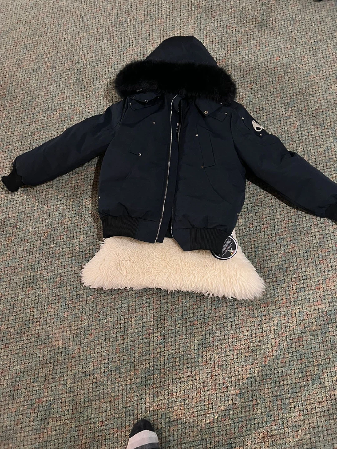 Moose Knuckles Bomber Jacket - Size M/M