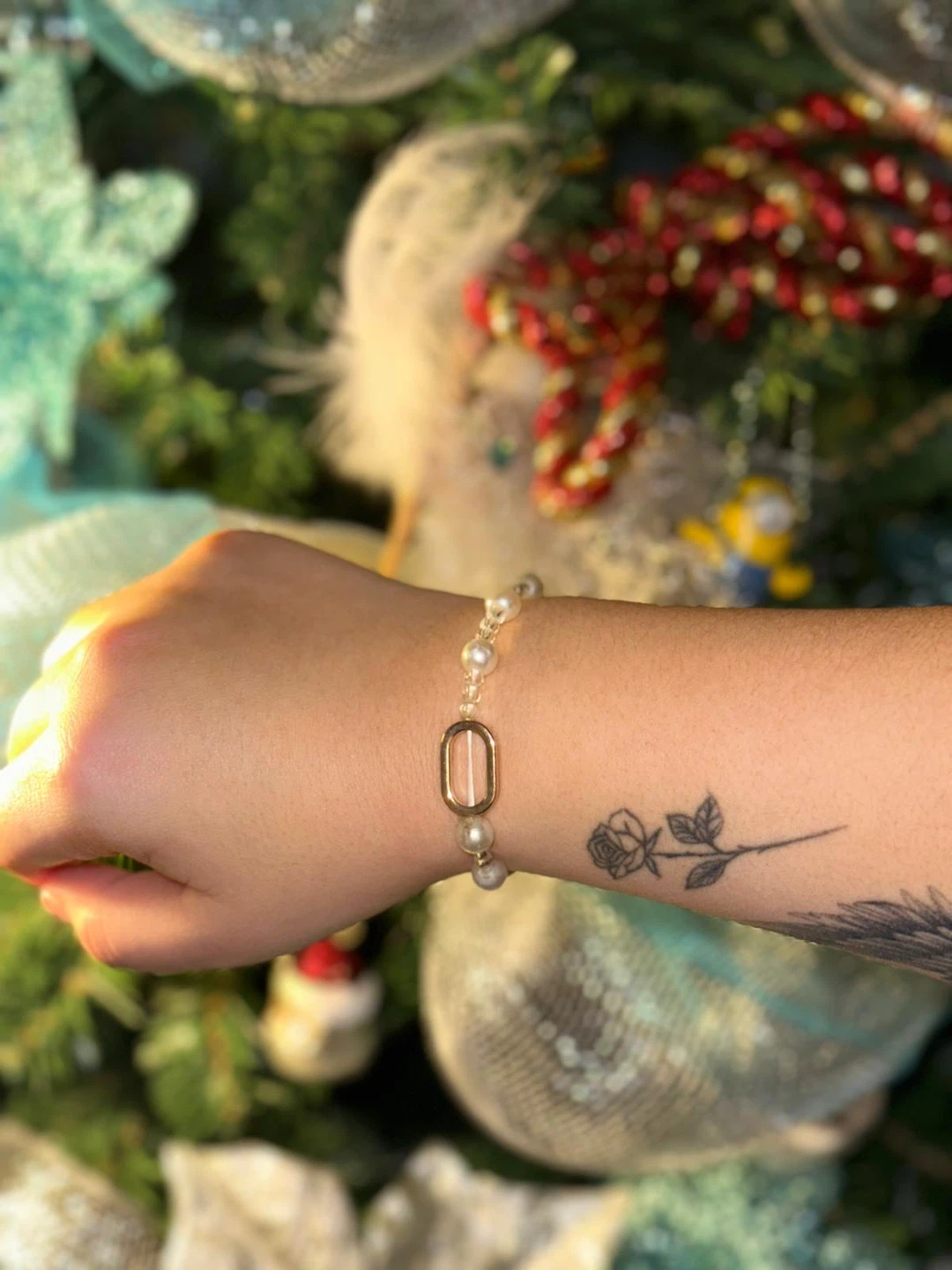 Pearl and Gold Bracelet - photo 2