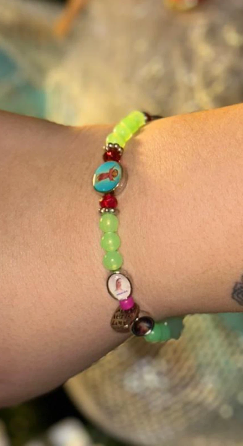 Handmade Beaded Bracelet - photo 2