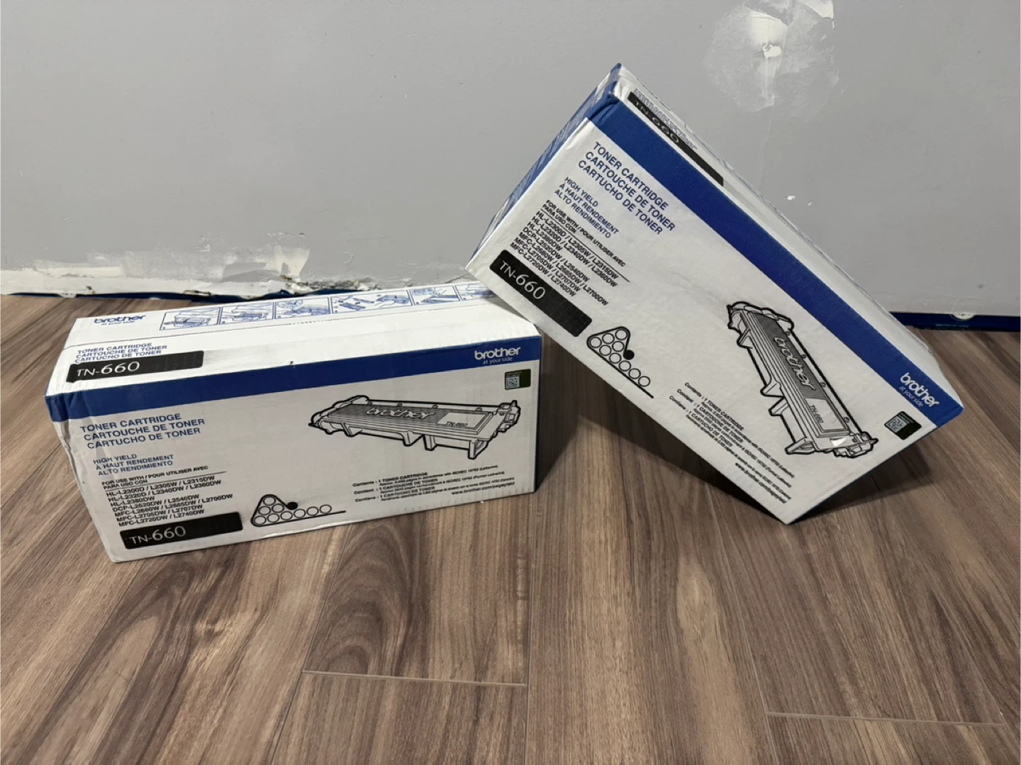2 Brother TN-660 High Yield Toner Cartridge - New! - photo 2