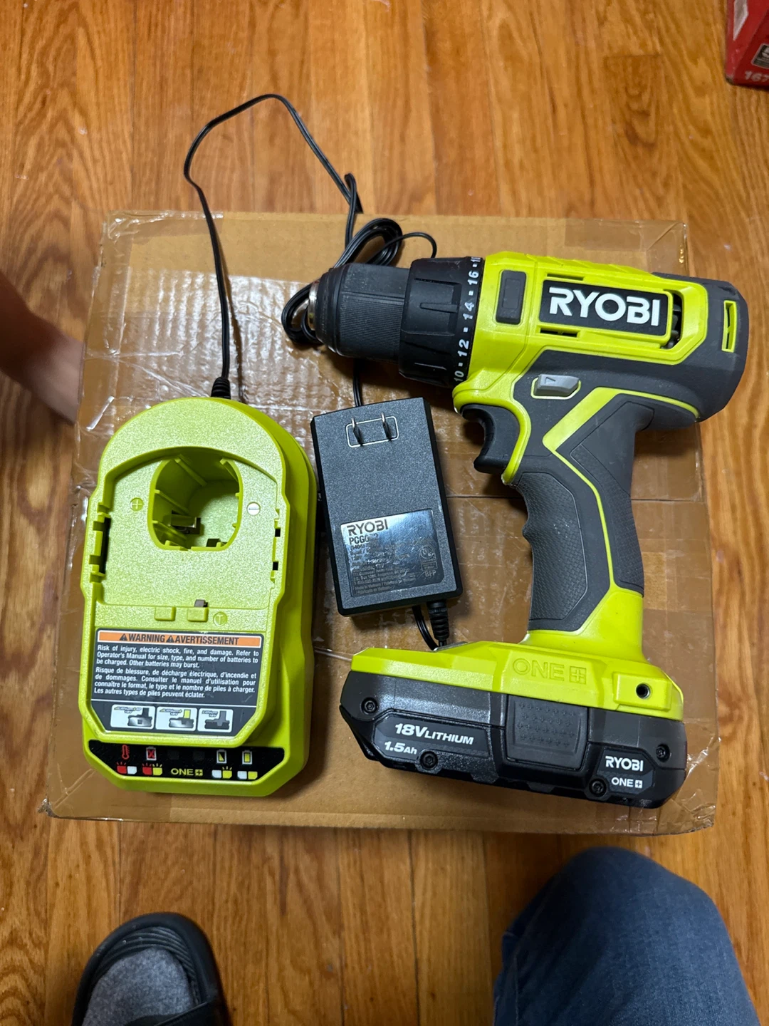 Ryobi ONE+ Cordless Drill Kit - photo 5