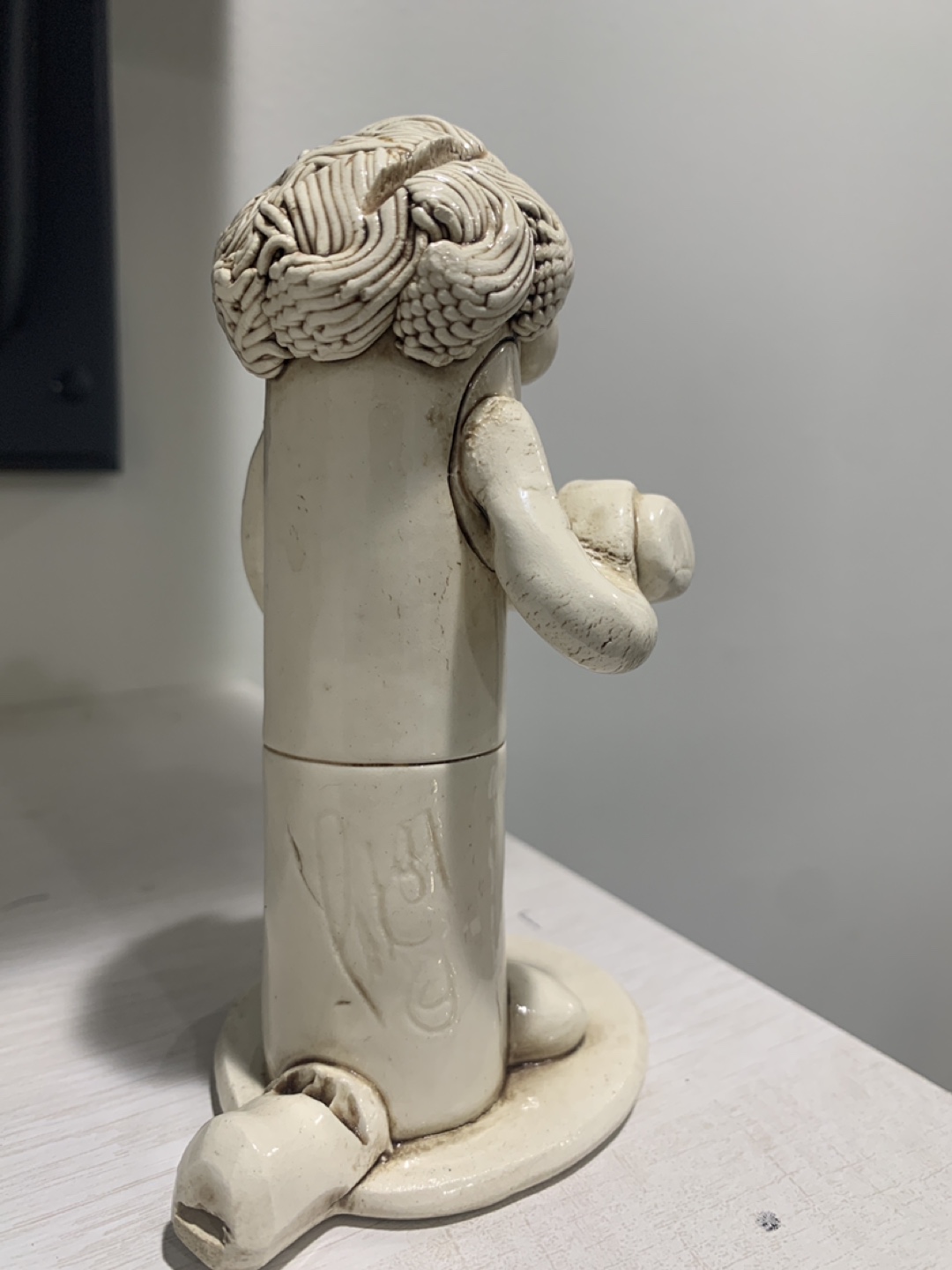 Vintage Ceramic Waiter Figurine - photo 2
