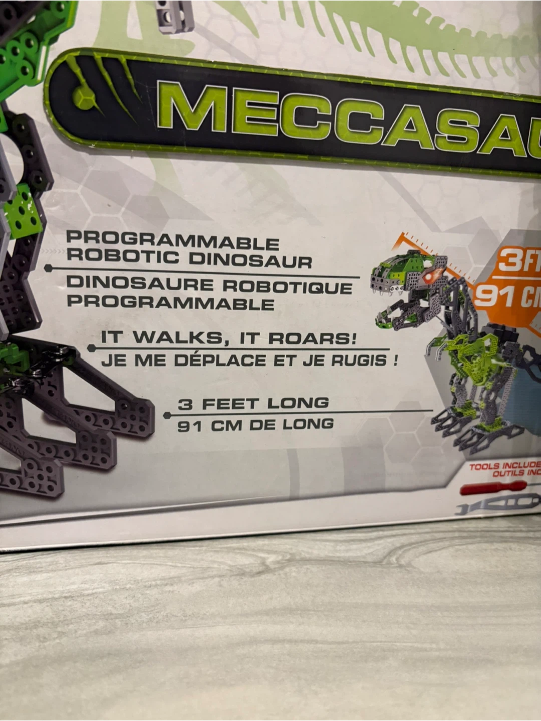 Meccano Tech Meccasaur Programmable Robotic Dinosaur - photo 5
