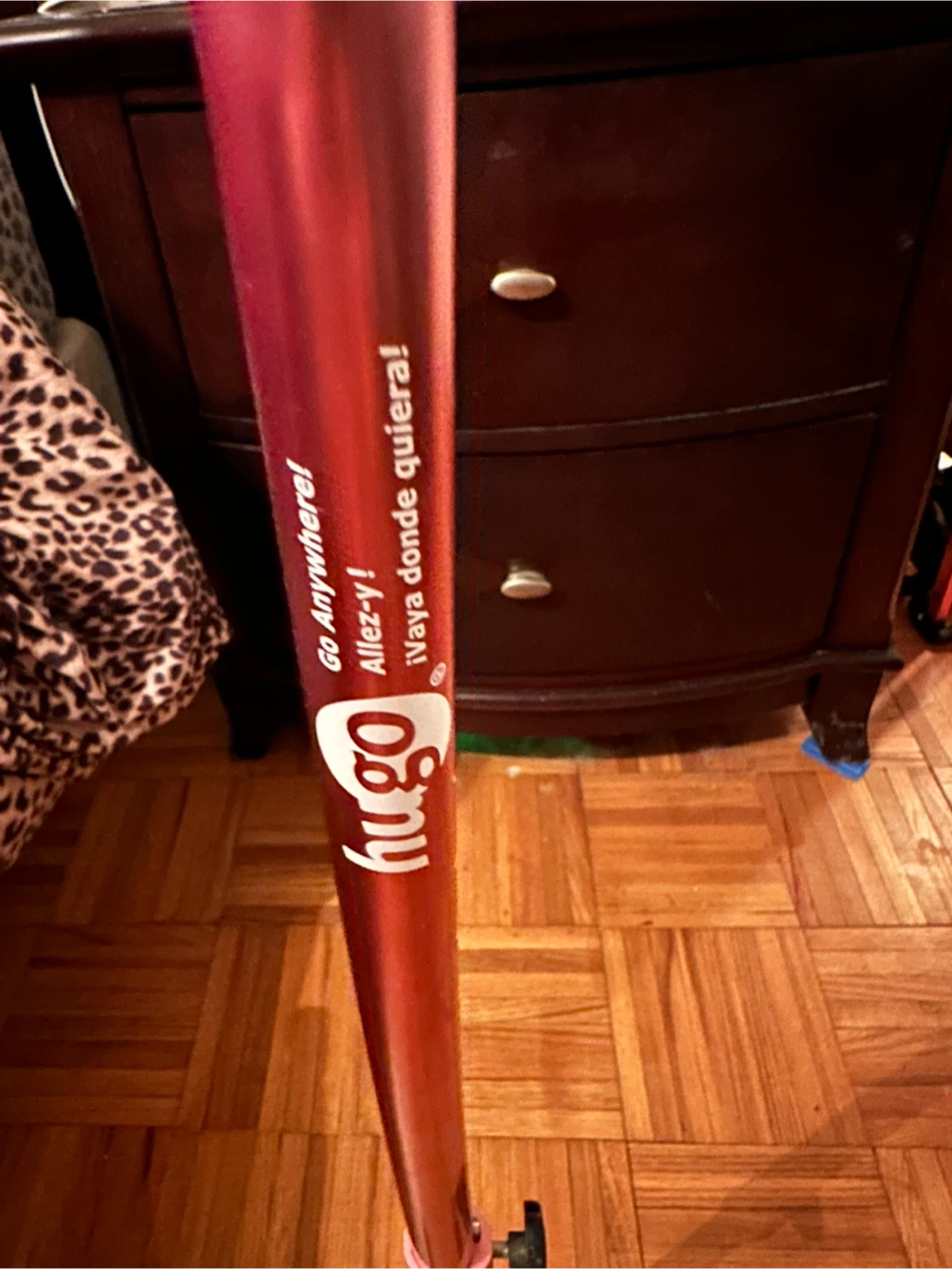 Hugo Mobility Quad Cane - Pink (Small Quad Base) - photo 2