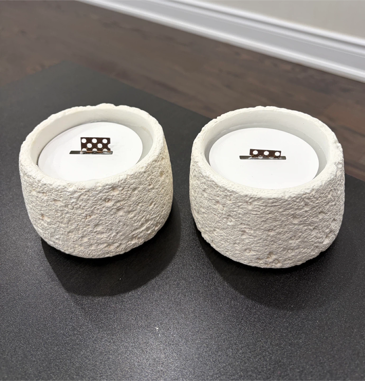 beige candles