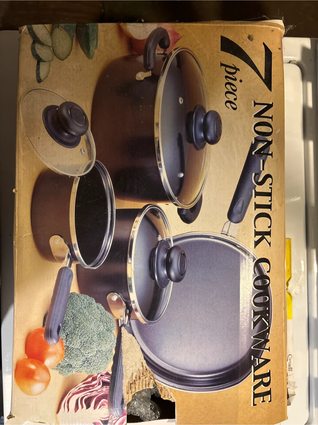 7 Piece Non-Stick Cookware Set - New in Box!