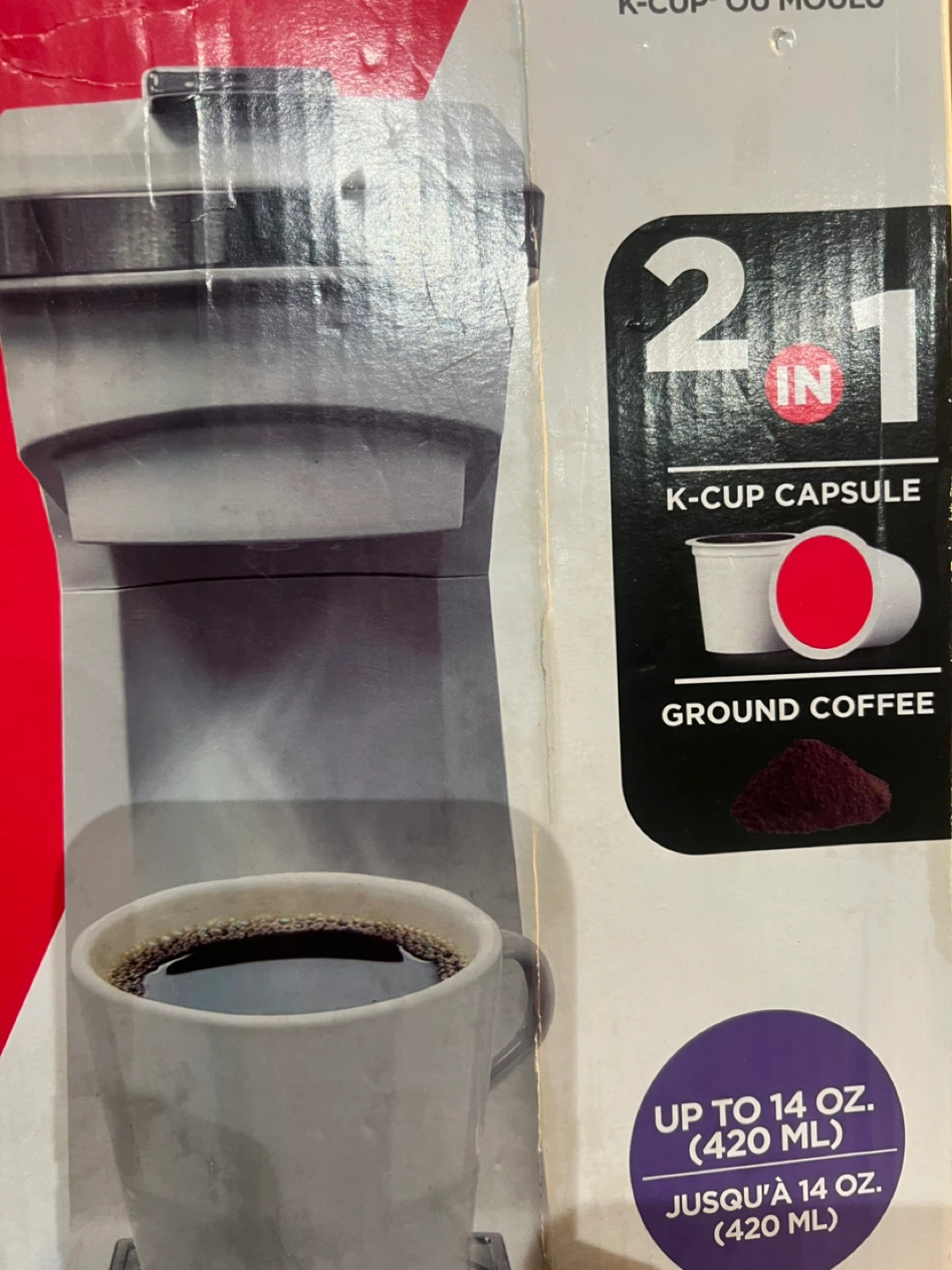 Frigidaire 2-in-1 Single Serve Coffee Maker - photo 4