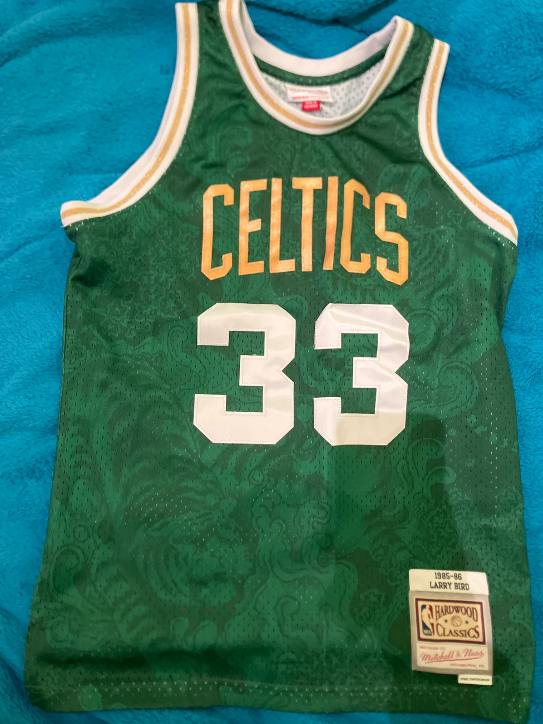 Larry Bird Celtics Jersey Vintage 1985-1986