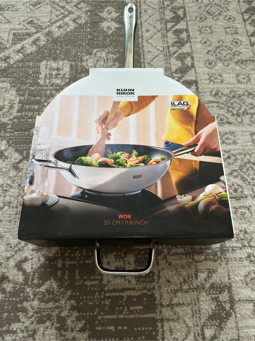New Kuhn Rikon Wok - 30 cm / 11.8 inch