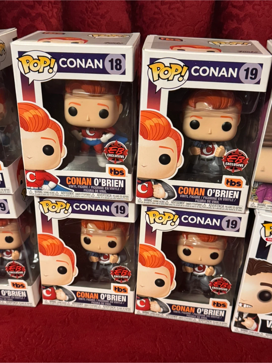 Funko Pop! Conan O'Brien, Willy Wonka, Vampire Bob - photo 3