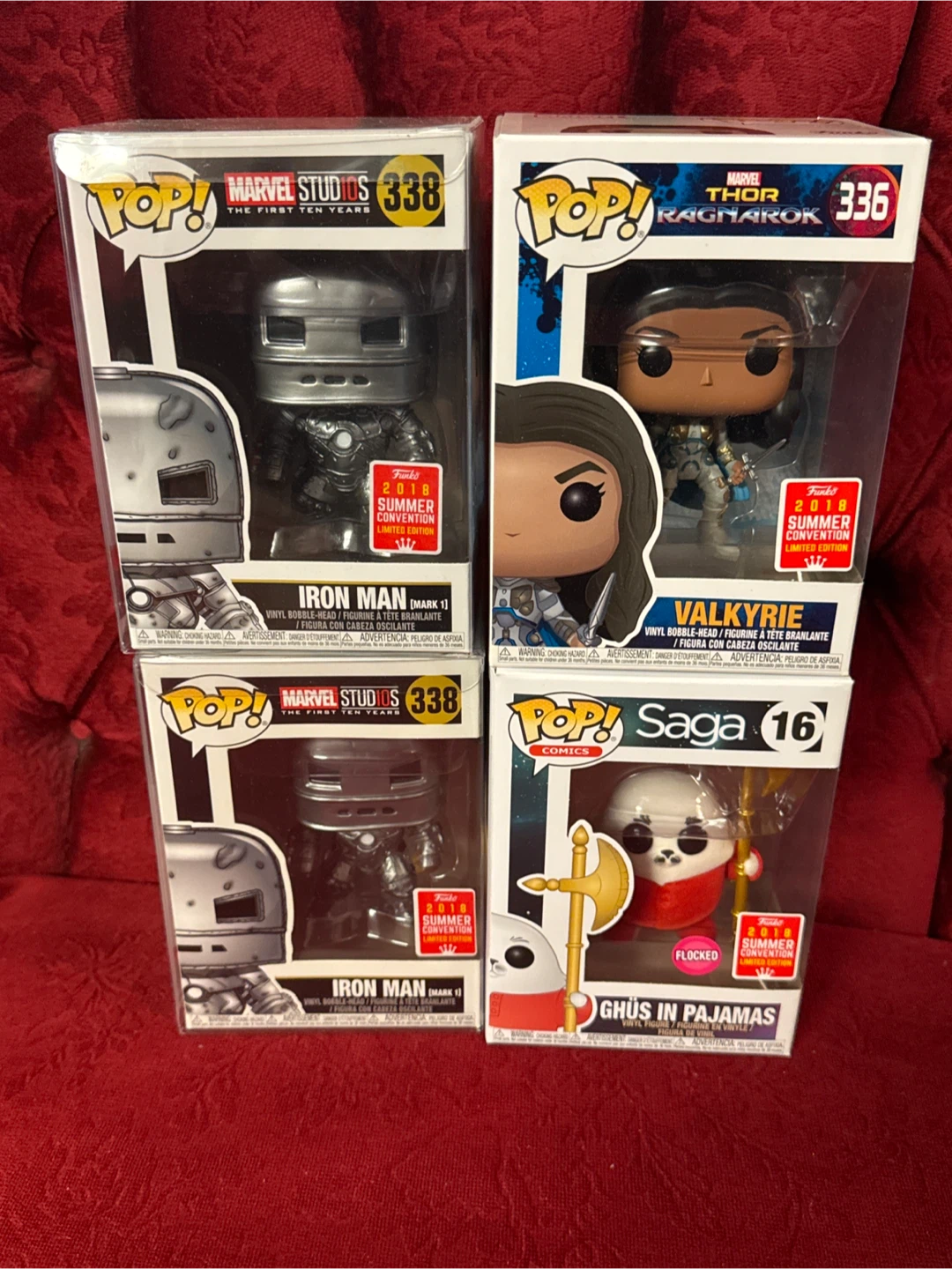Funko Pop! Marvel & Saga Figures - Summer Convention