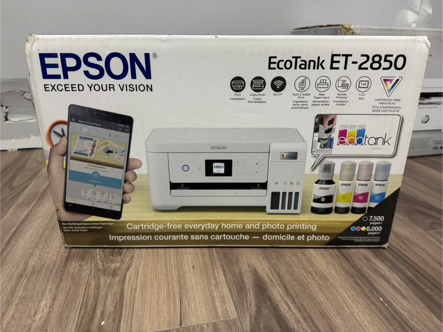 Epson EcoTank ET-2850 Printer - Like New!
