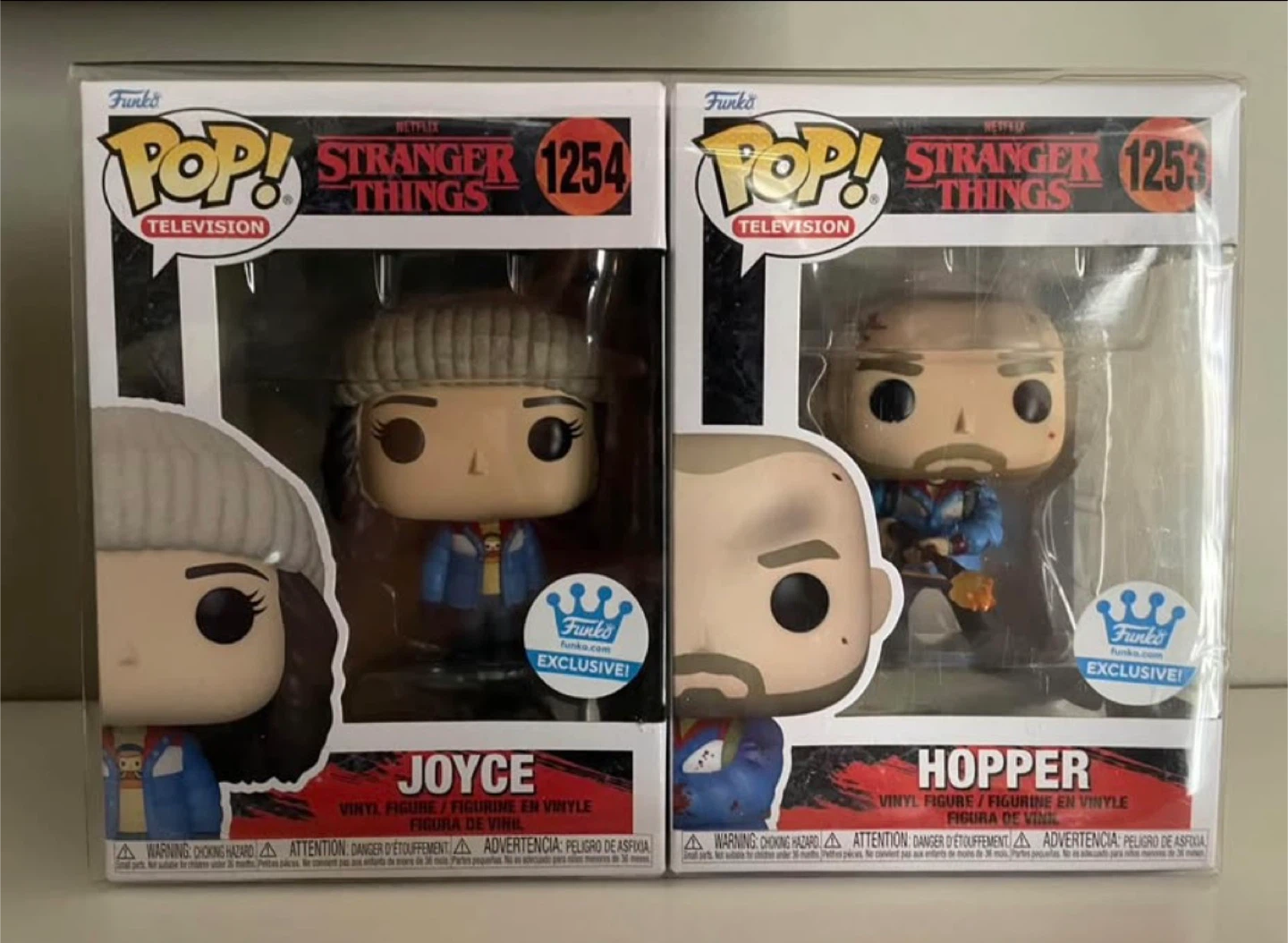 🧡 Funko Pop! Stranger Things Joyce & Hopper