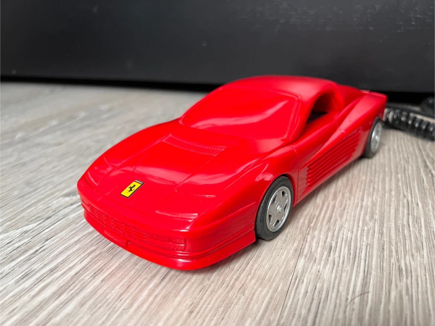 Vintage 1980s Ferrari Testarossa Novelty Car Phone - photo 5