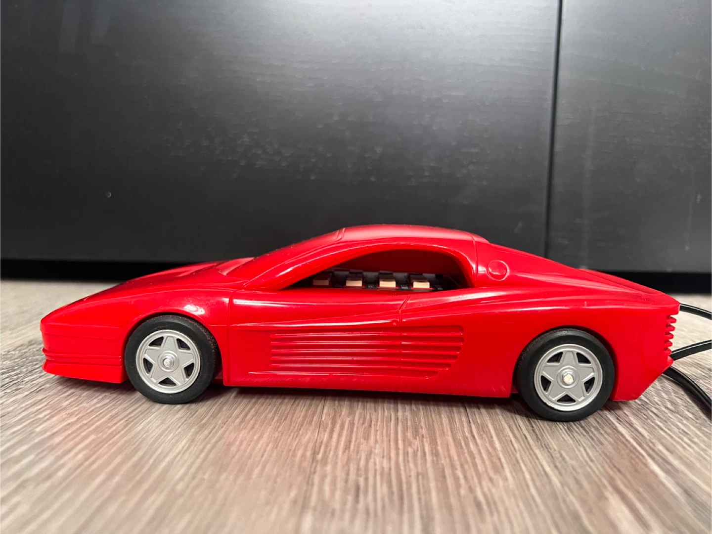 Vintage 1980s Ferrari Testarossa Novelty Car Phone - photo 2