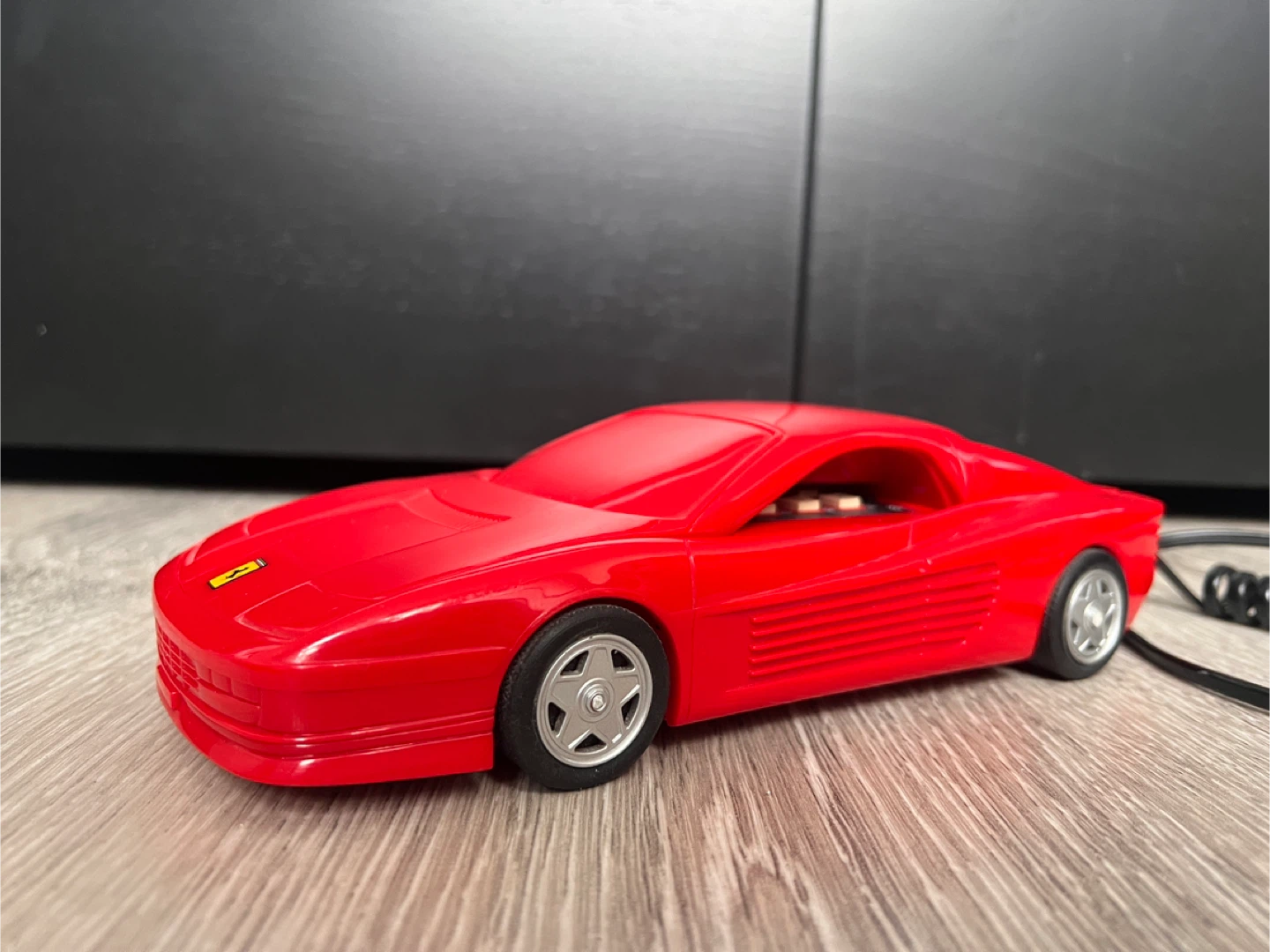 Vintage 1980s Ferrari Testarossa Novelty Car Phone