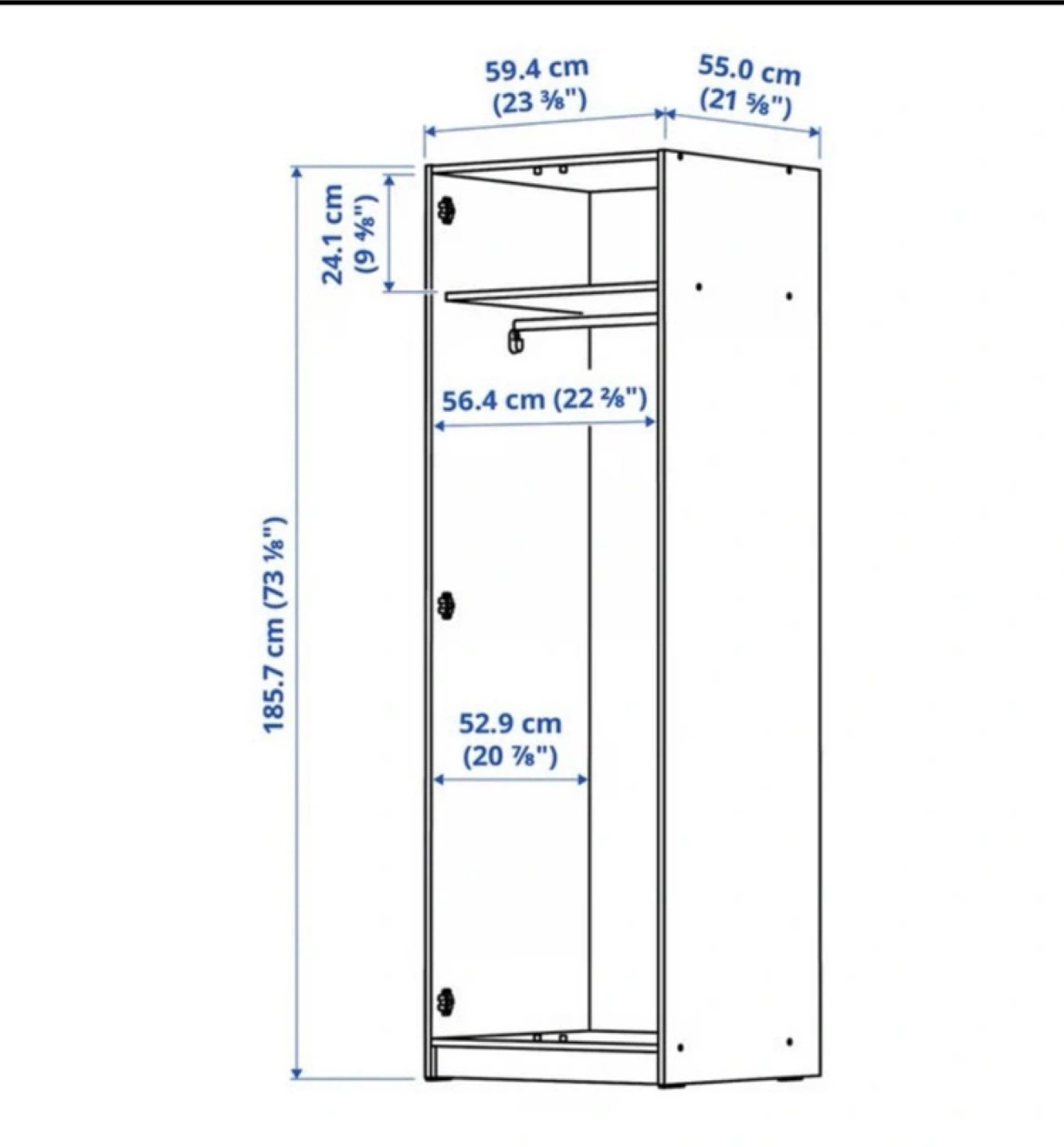 IKEA PAX Wardrobe Closet - photo 2