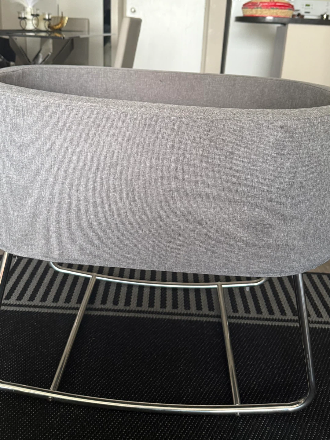 Grey Baby Bassinet - photo 2