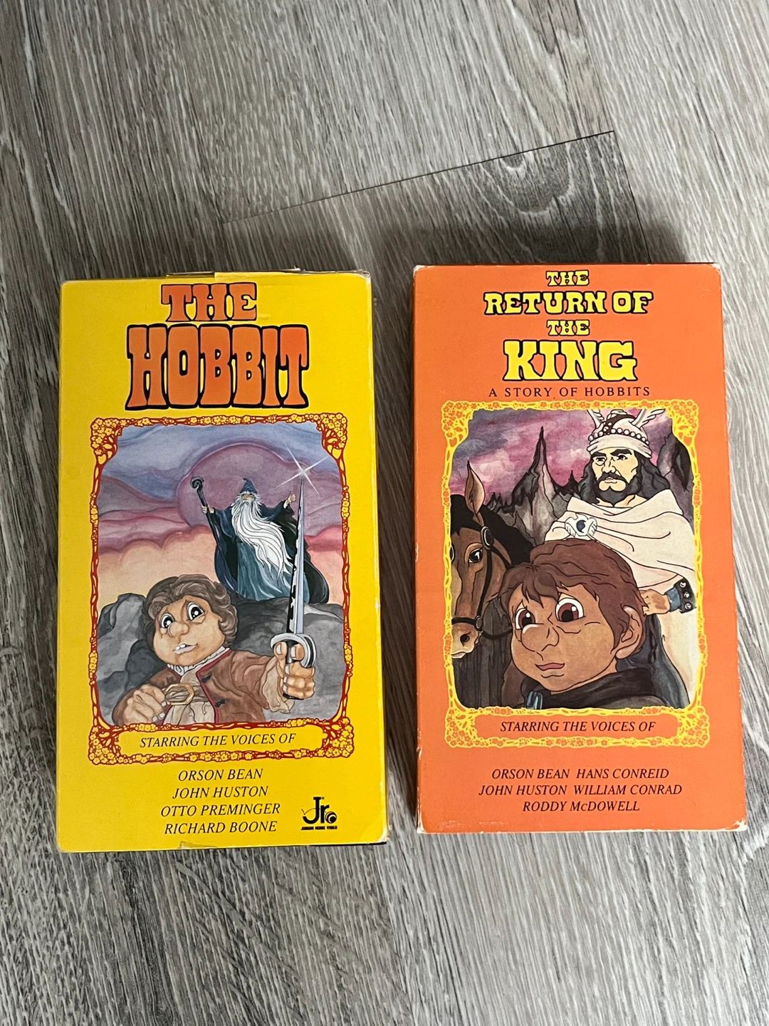 The Hobbit & Return of the King Vintage VHS Set - photo 2