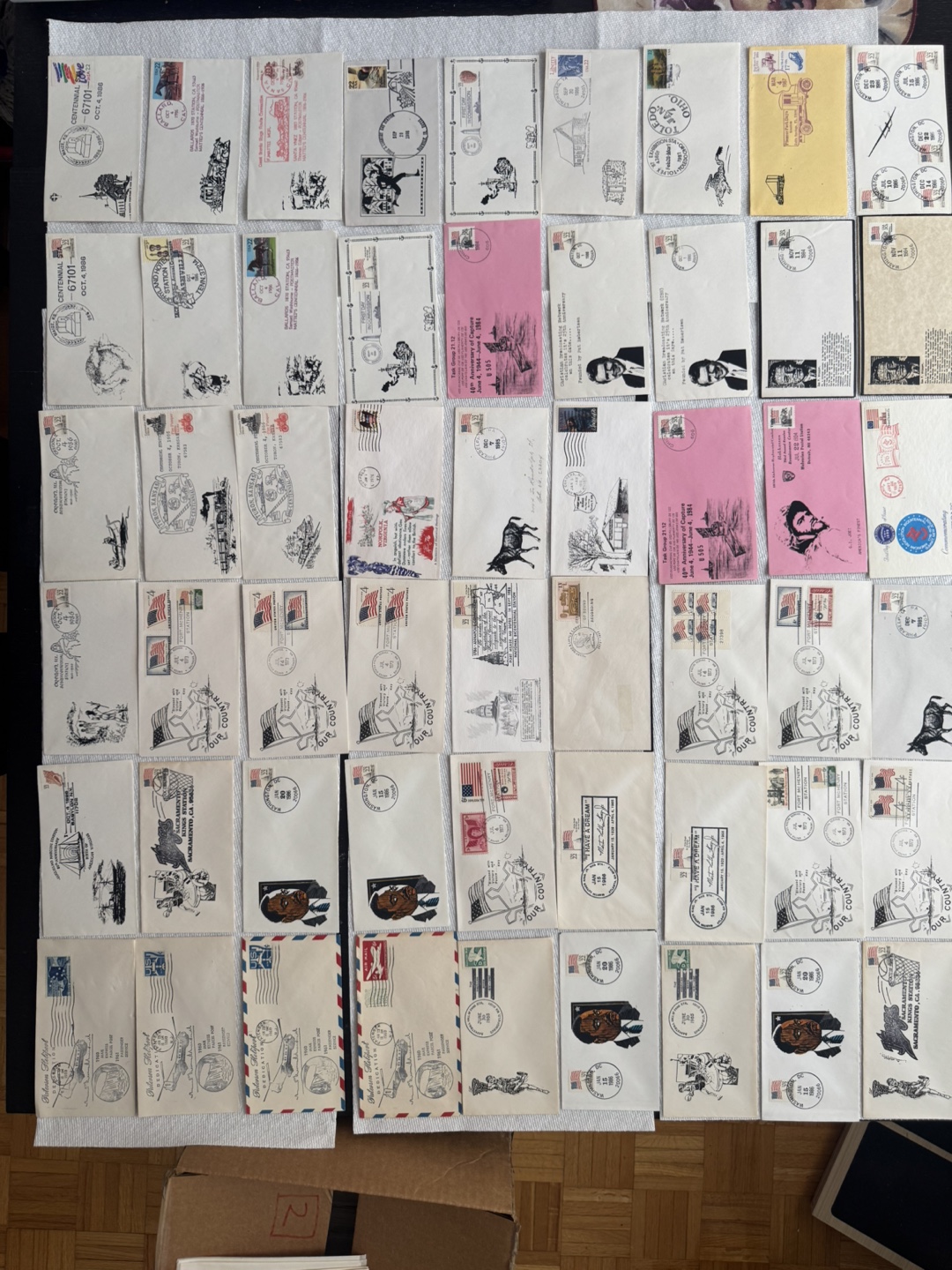 540 USA Stamp First Day Covers (Batch 2) - photo 3