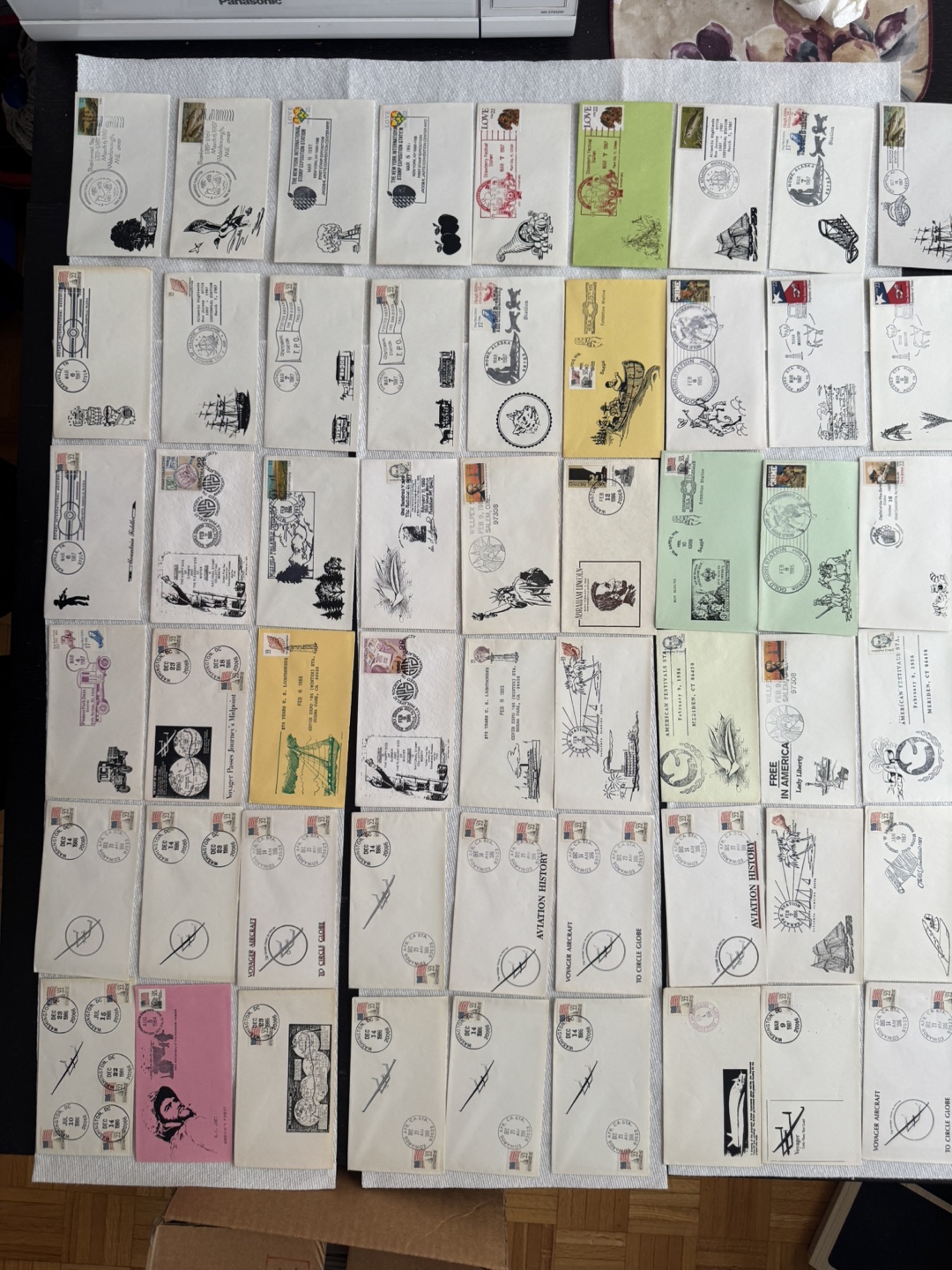 540 USA Stamp First Day Covers (Batch 2) - photo 4