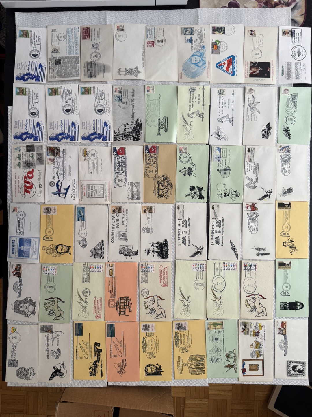 540 USA Stamp First Day Covers (Batch 2) - photo 5