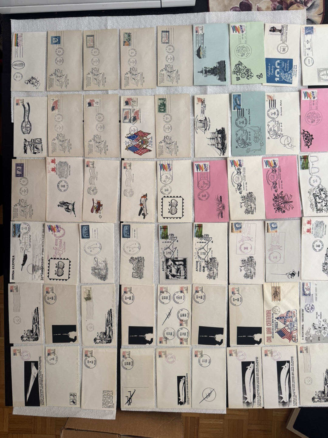 540 USA Stamp First Day Covers (Batch 2) - photo 2
