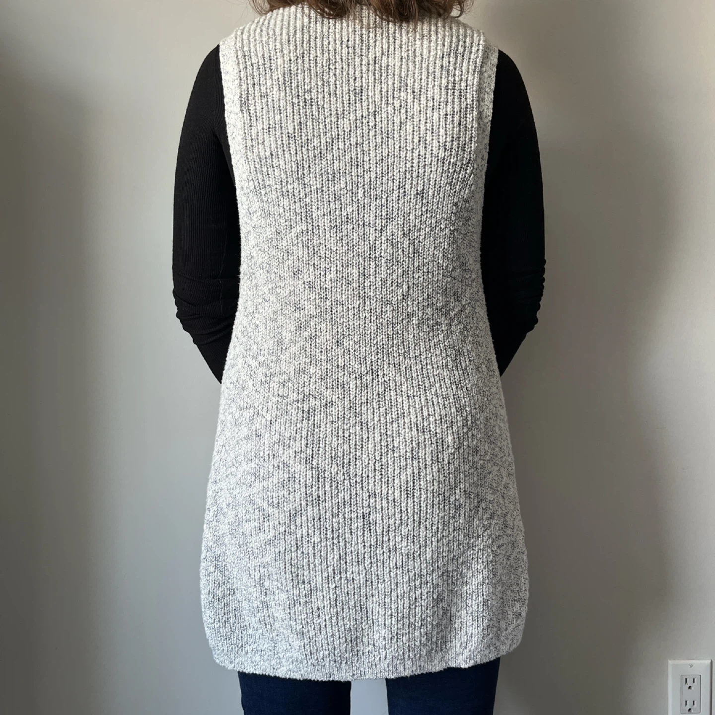 GAP Sleeveless Knit Cardigan Vest - Size M - photo 4