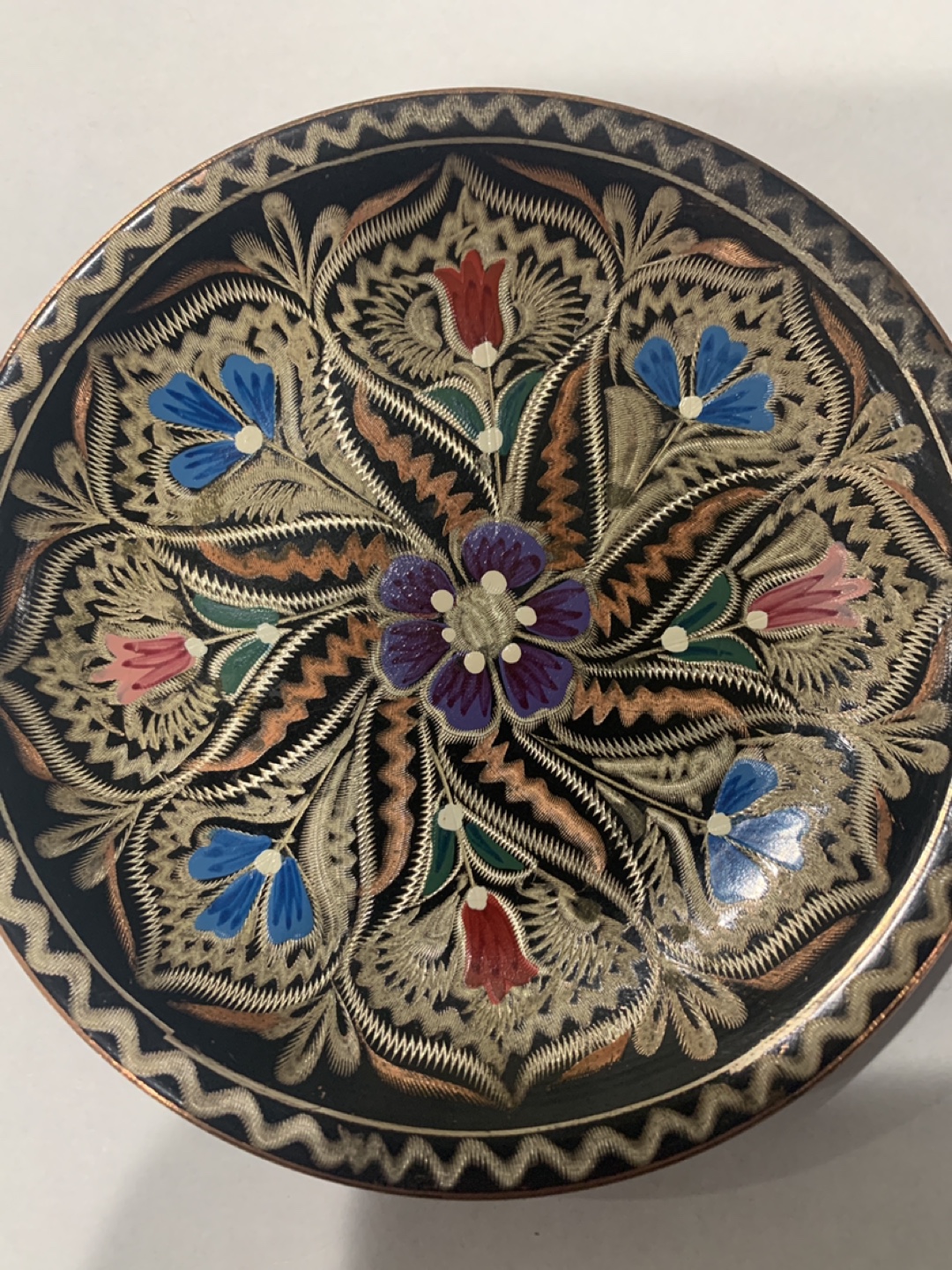 Hand Made Decorative Plate