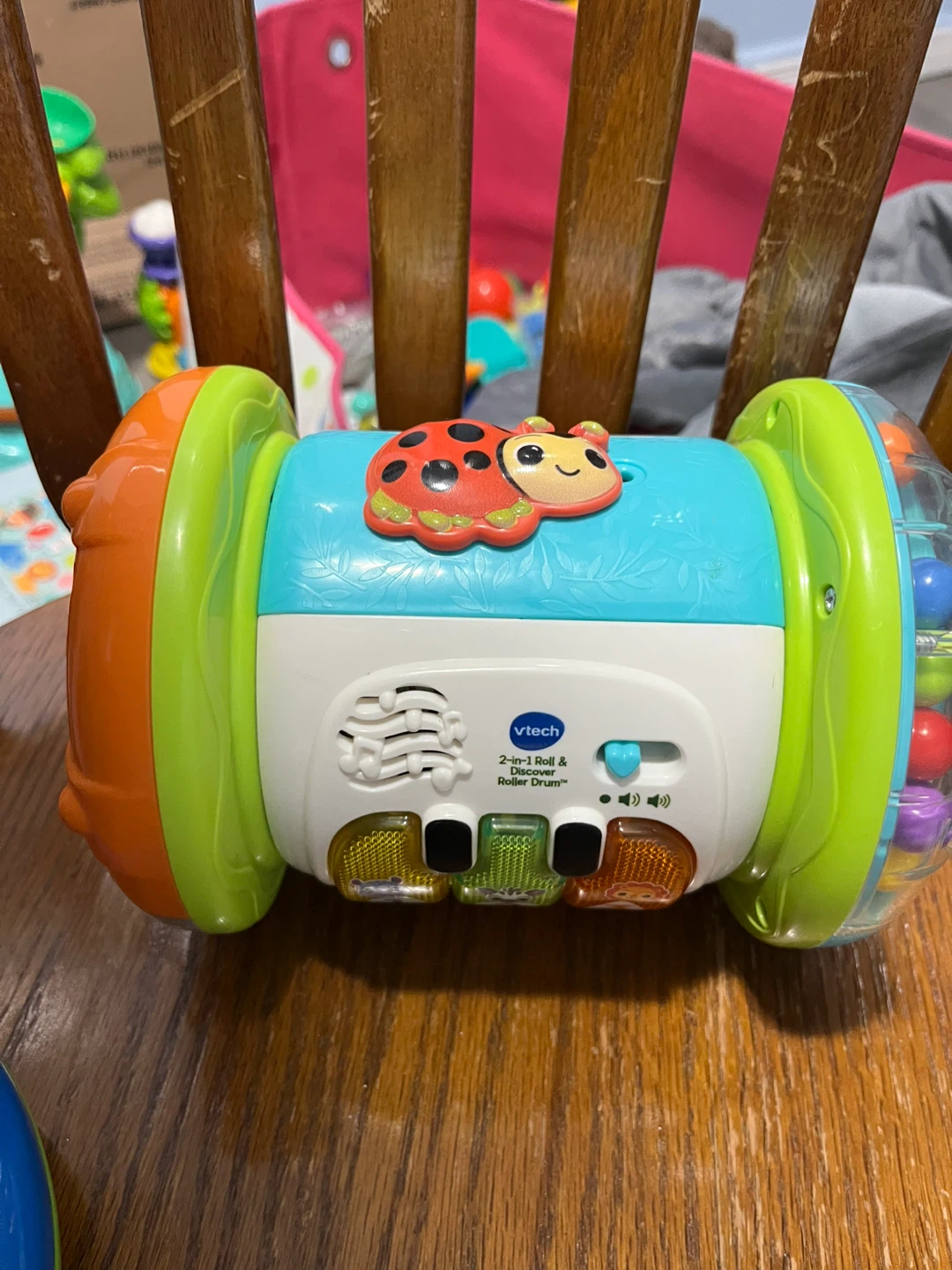 VTech 2-in-1 Roll & Learn Roller Drum - photo 3