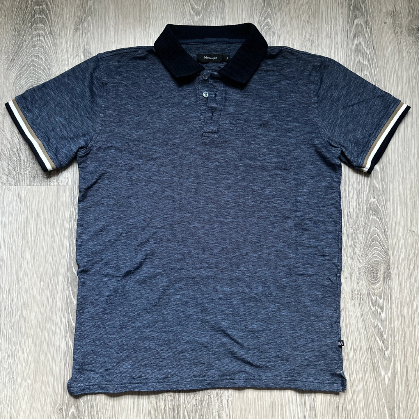 Matinique Men’s Navy Polo Shirt - Size L