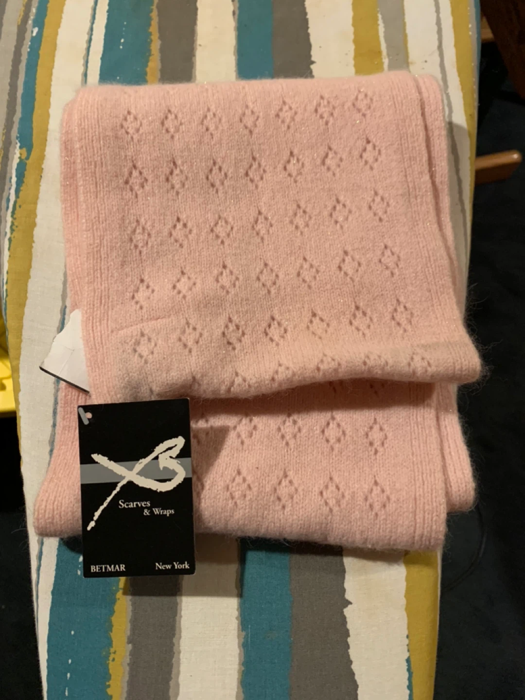 🧡Betmar Pink Scarf - New with Tags