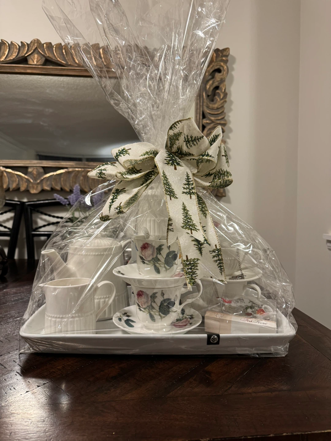 Tea Set Gift Basket 🧡