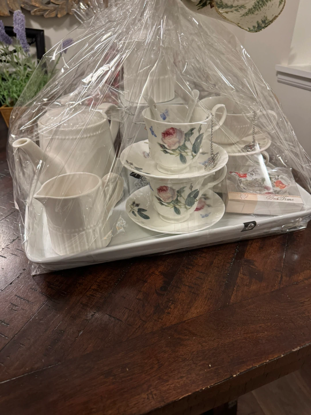 Tea Set Gift Basket 🧡 - photo 2