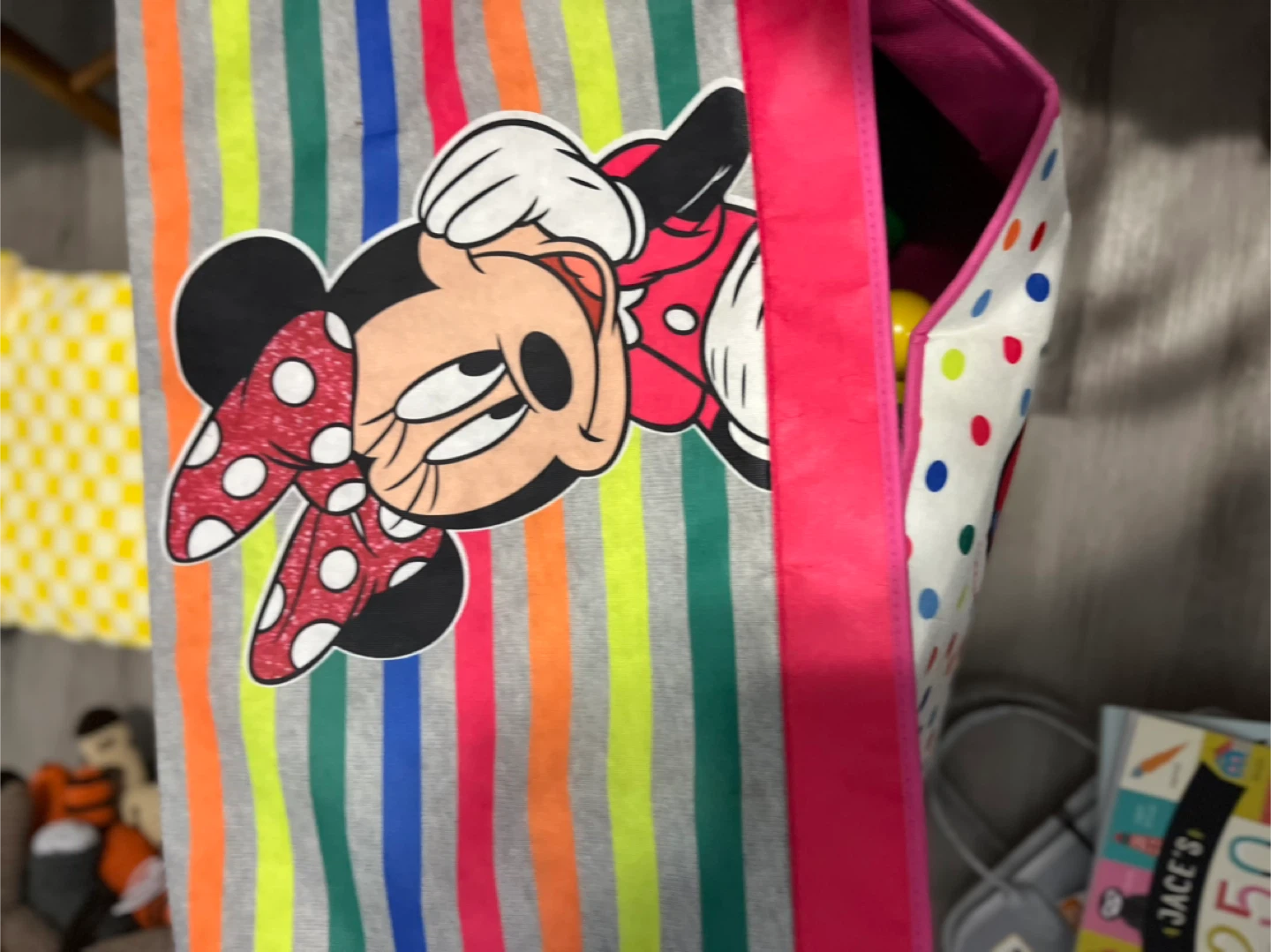 Minnie Mouse Toy Storage Box 🧡 - photo 2