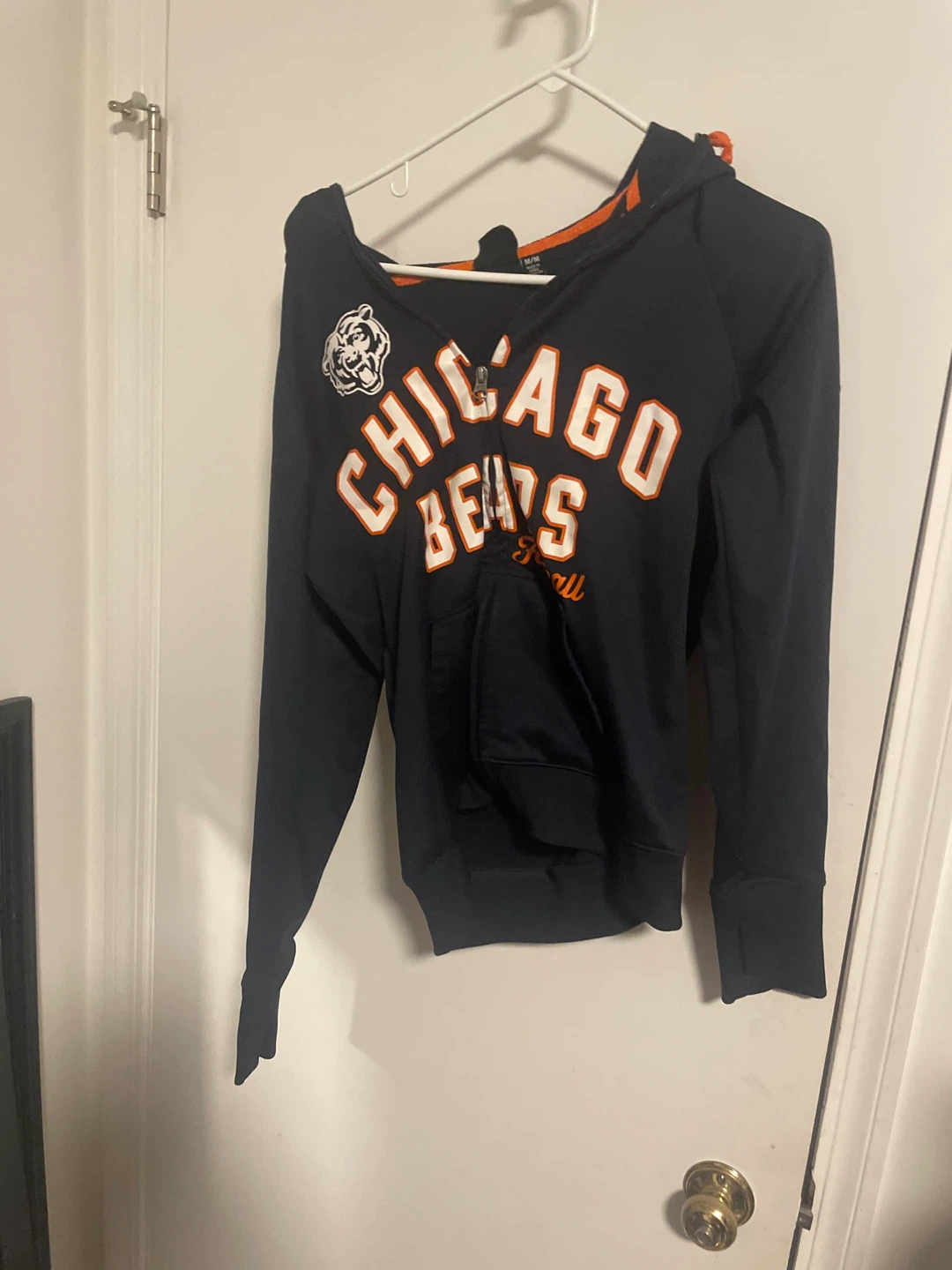 Chicago Bears Full-Zip Hoodie, Size M