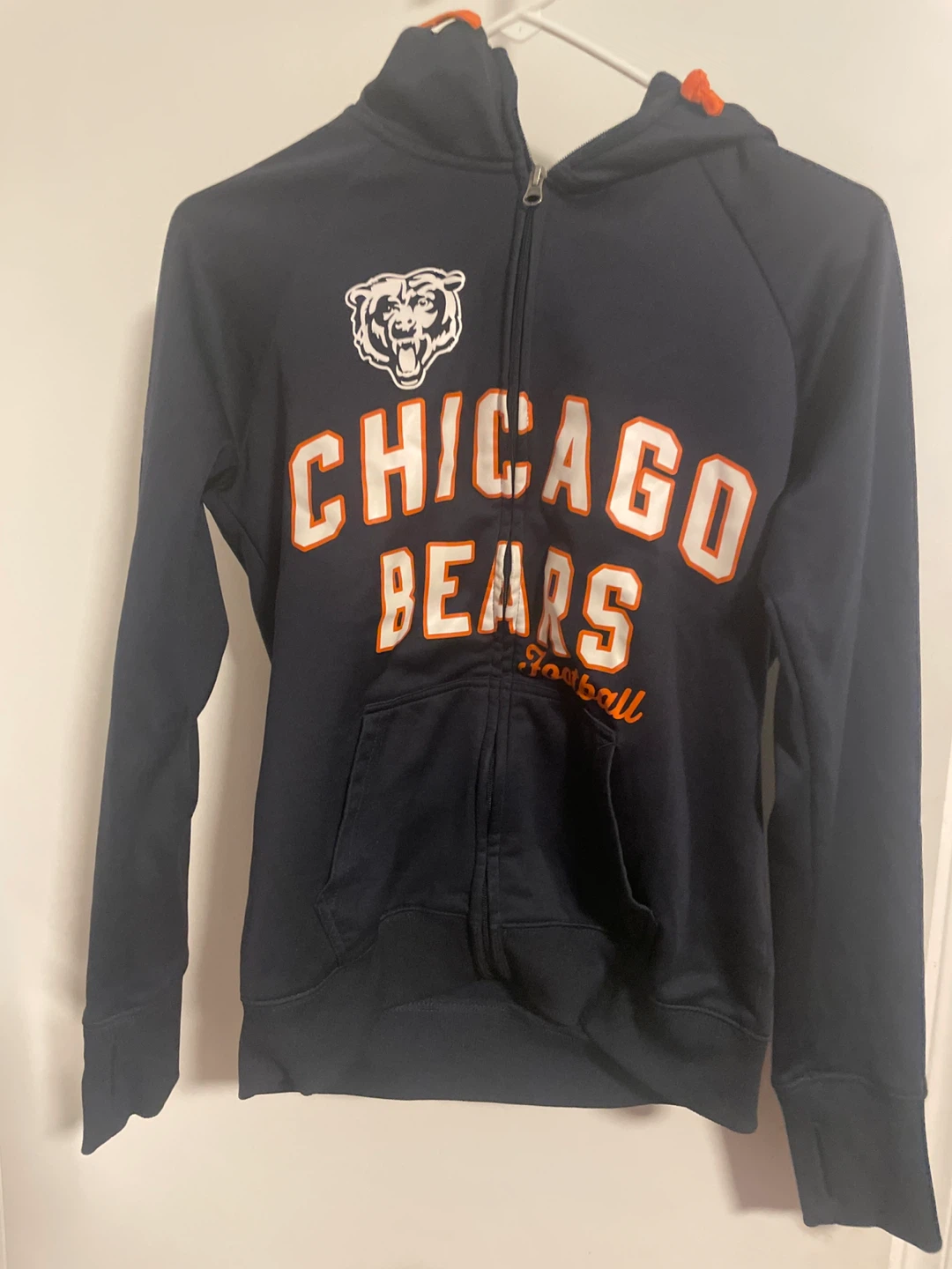 Chicago Bears Full-Zip Hoodie, Size M - photo 3