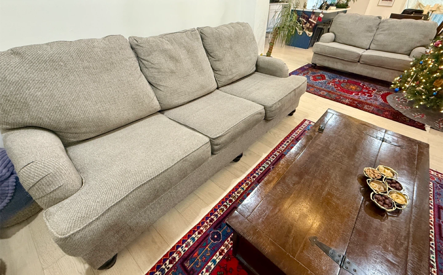 Clean & Comfortable Sofa + Loveseat Set- Great  Condition!