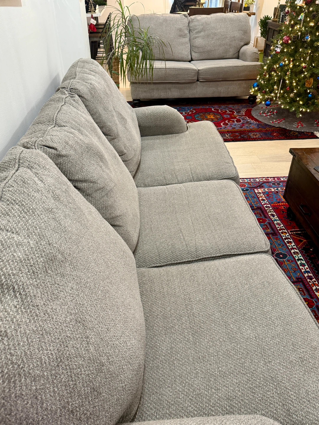 Clean & Comfortable Sofa + Loveseat Set- Great  Condition! - photo 2