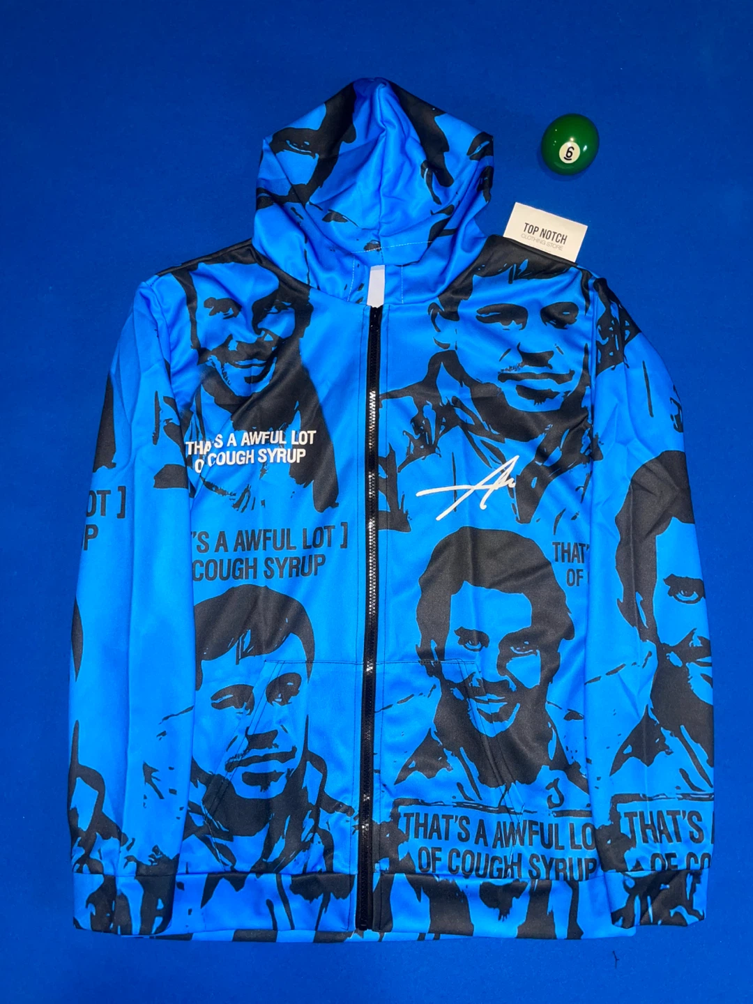 Asaali Blue/Black Hoodie