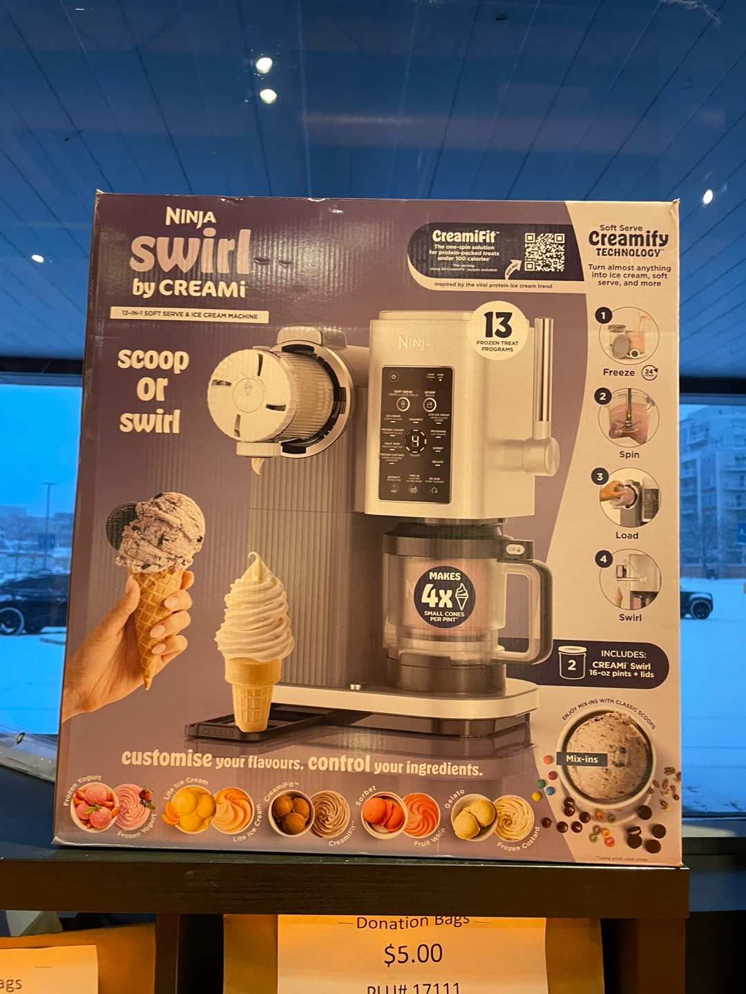 Ninja Swirl by Creami Ice Cream Machine - photo 3