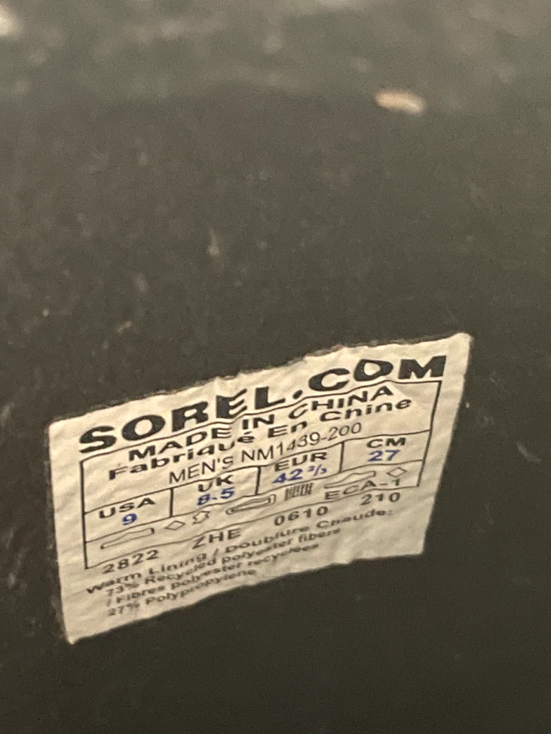 Sorel Men's Caribou Boots - Size 9 - photo 3