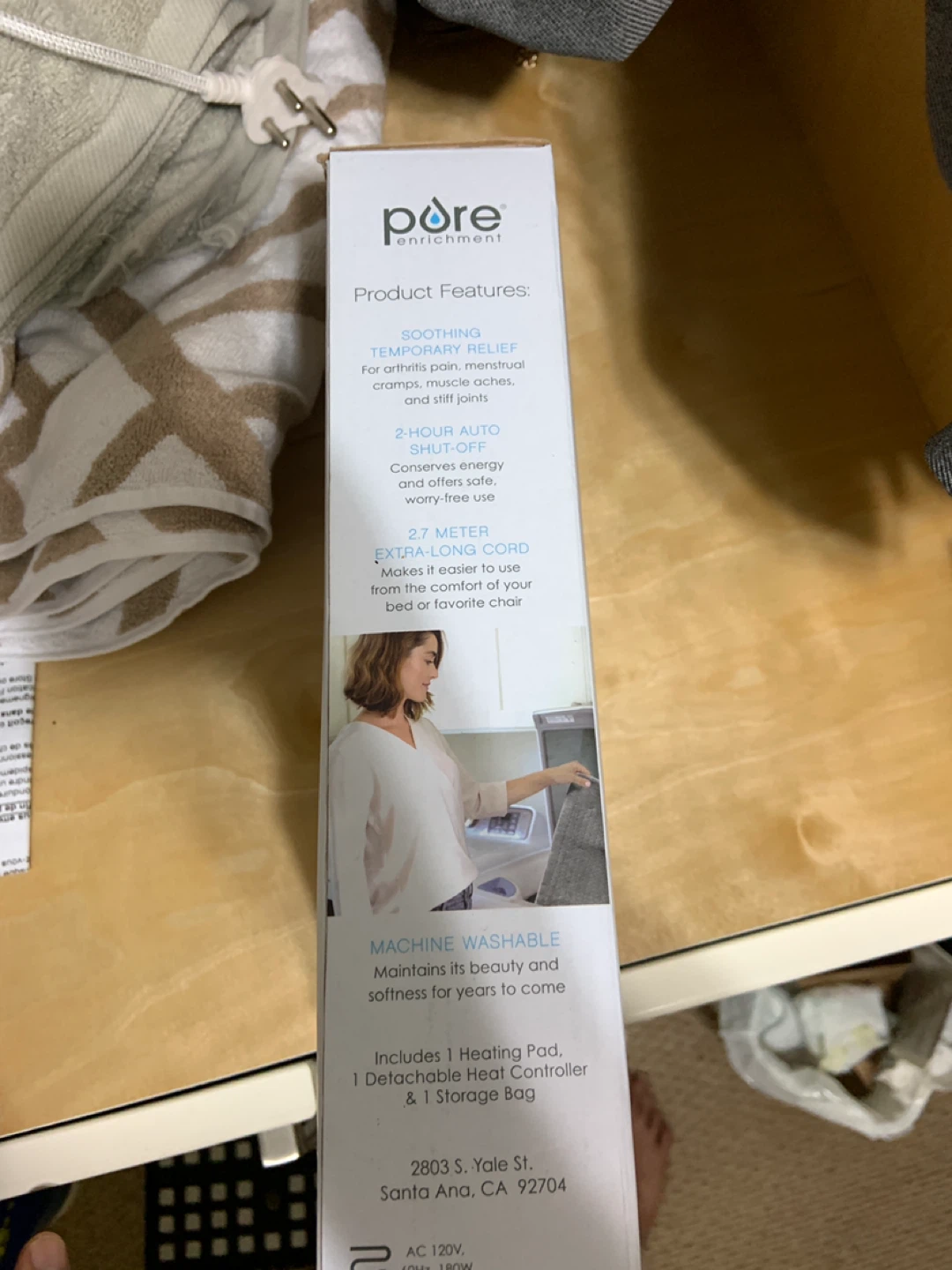 Pure Enrichment Plush Relief XL Heating Pad - photo 3