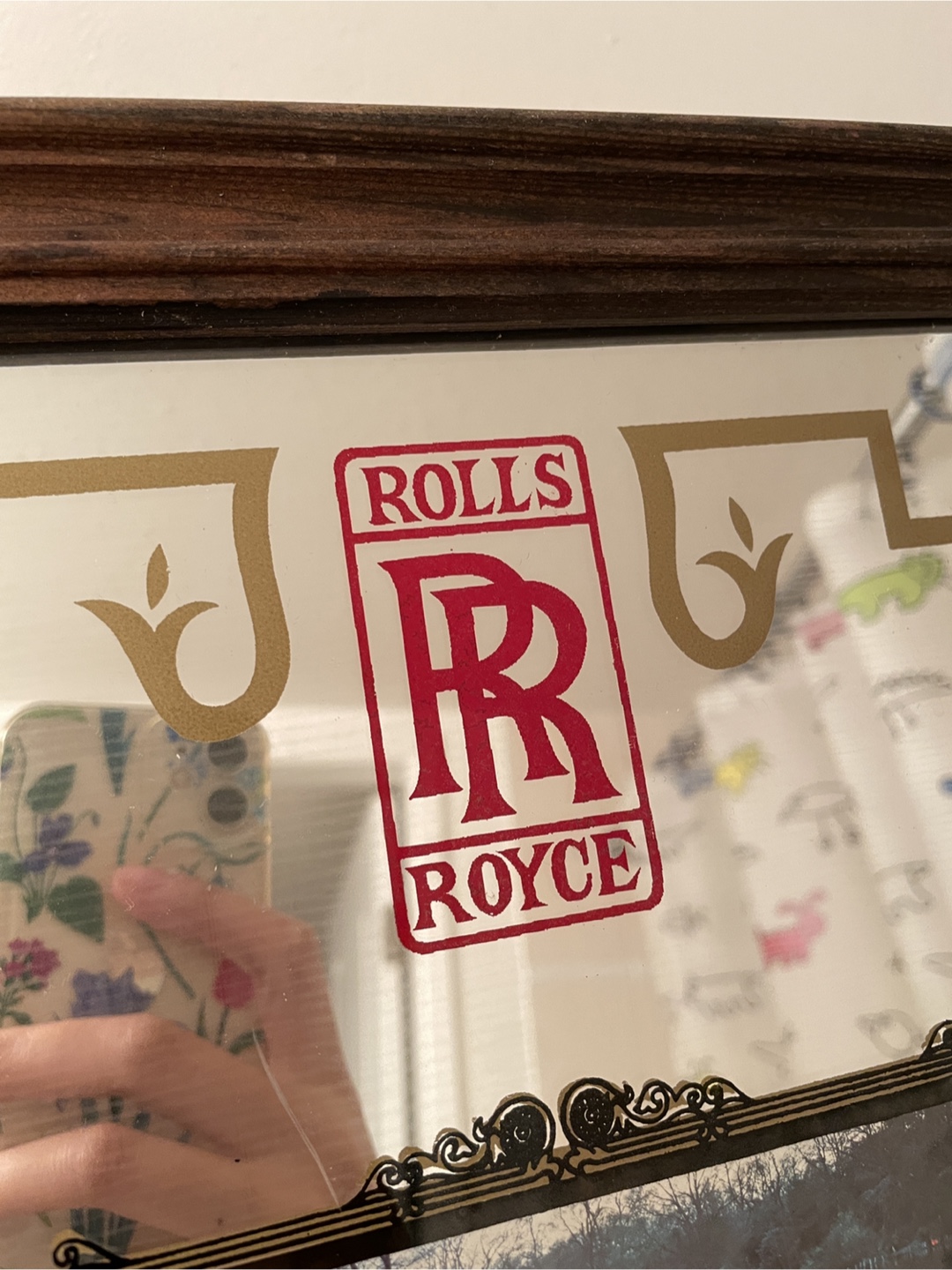 Rolls Royce Framed Mirror - photo 4
