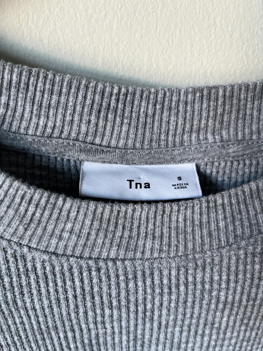 TNA Long Sleeve Crop Top - Size S - photo 3