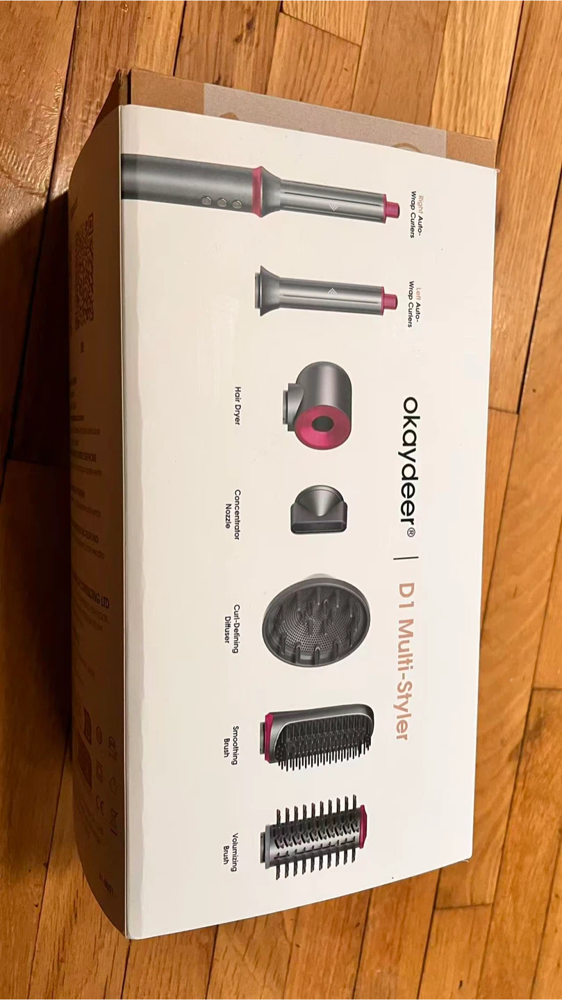 Okaydeer D1 Multi-Styler 7-in-1 Hair Tool Kit - NEW - photo 3