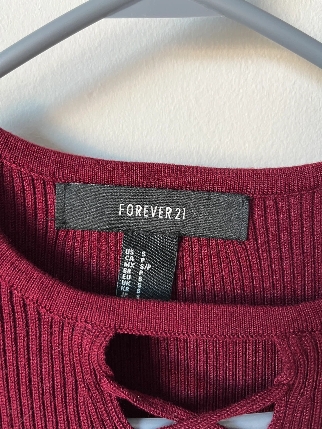 Forever 21 Longsleeve Crop Top - Size S - photo 5